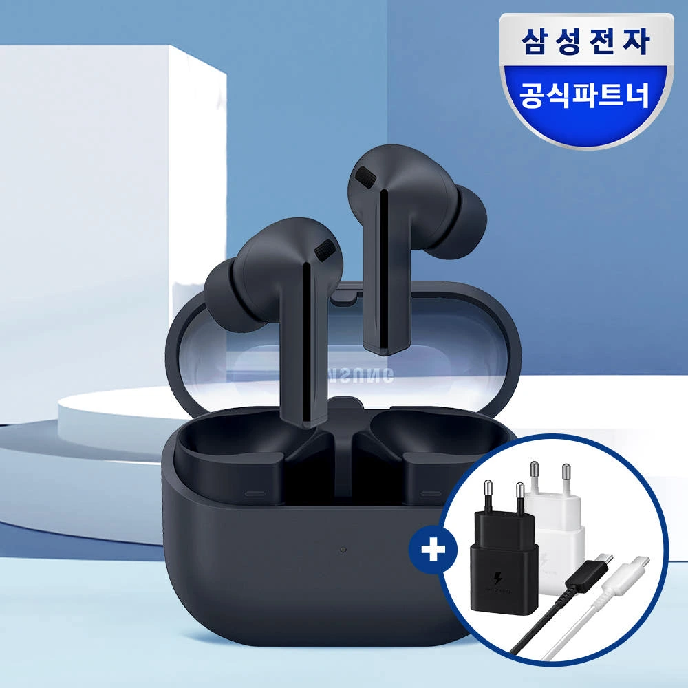 삼성전자 갤럭시 버즈3 FE 무선 블루투스 이어폰 ANC SM-R420N 블랙 실제 상품 이미지